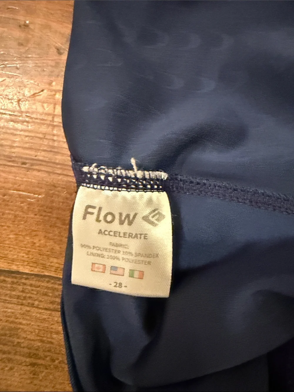 Flow Accelerate Navy One-Piece Swimsuit